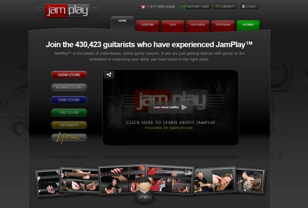 Jamplay Homepage